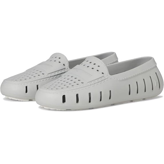 Floafers Posh Driver 2.0 Harbor Mist Gray/Coconut, 8M