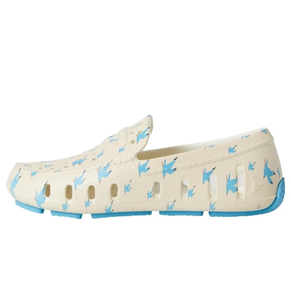 Floafers Prodigy Driver Print Seagulls / Sea 25-SS-PR4P-CRMSGULLS Pre-School Size 13