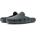 thumbnail image 1 of Floafers Sunset Slide - Unisex Slides - Sectional Traction - Utility Hole at Heel - Scuff-Proof Rubber Outsole Black/Asphalt, 9 Men's/11 Women's Medium, 1 of 5