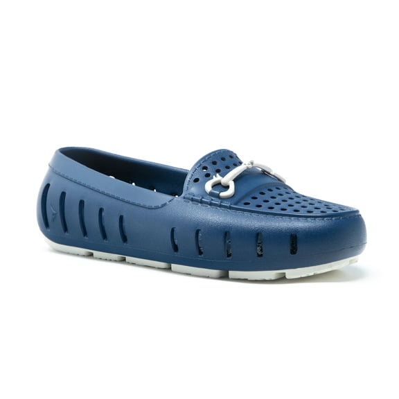 Floafers Tycoon Bit Driver Womens Water Shoes 8 Sailor Navy/Coconut