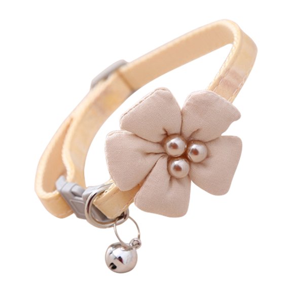 Floal Cat Collar Dog Collars for Small Puppy Flower Decorations Cute Accessory