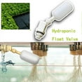 thumbnail image 1 of Float Ball Valve,Auto Water Level Control for Humidifier Tank and Pond Shut Off,White,1PC, 1 of 9