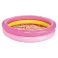 Fun Boy Inflatable Pool Float Life by Funboy Inflatable Round 2-Ring Pool, Retro Swirl, 65 ...