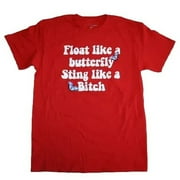 Float Like A Butterfly Womens Plus Graphic Print T-Shirt Plus Size 2X