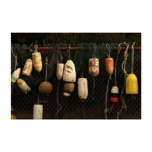 We All Float Here - Ocean Shores Washington Photography Nautical Coastal Fishing Beach House Vintage Marine Life Boat Unframed Wall Art Print 12 x 18 inches