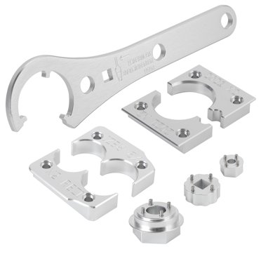 WCM Fox Float X2 Shock Clamp & Tool Kit - Vice Block, Sealhead Wrench & Socket