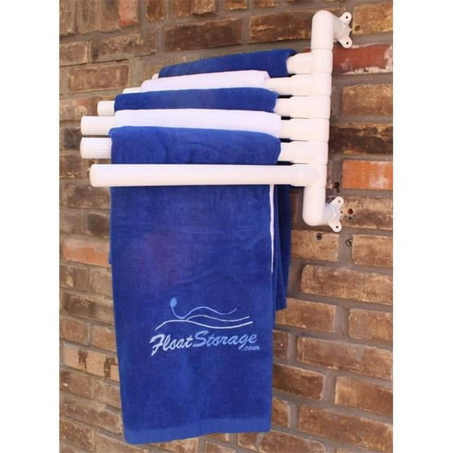 Float Storage Hanging Towel Rack White