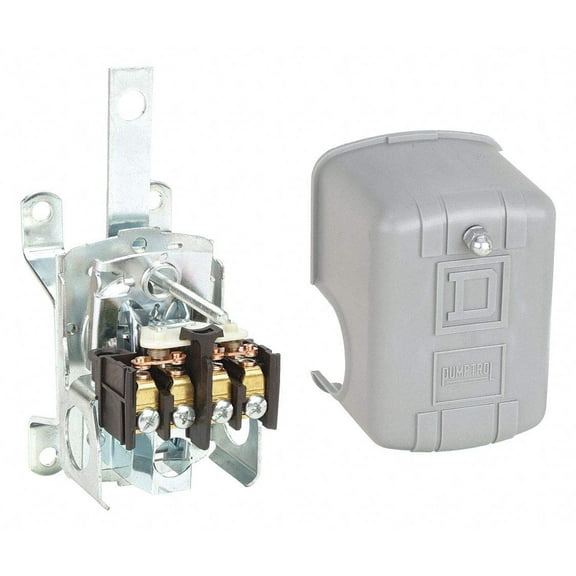 Float Switch, 9036 Series, Type D, DPST-NO, Open, Sump Tanks, Bracket Mount, Screw Clamp Terminals