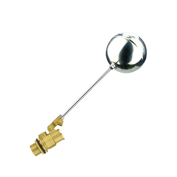 Float Valve 1/2" 3/4" 1" Brass Float Valve Water Tower Water Tank Valve Water Level Flow Automatic Control Valve ,Easy to Install