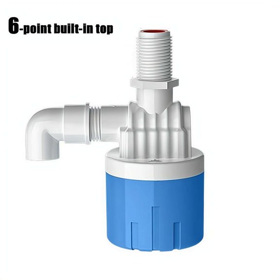 Float Valve, Automatic Water Shut Off Valve for Aquarium Fish Tank, Water Tank Level Control Valve, No Electricity Needed