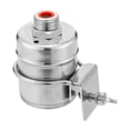 thumbnail image 1 of Float Valve Fully Automatic 1/2 Inch Filling Valve Mini Water Level Control Float Valve for Water Ta Silver Stainless Steel, 1 of 6