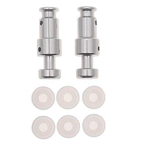 Float Valve Seal for Instant Pot Replacement Parts with 6 Sealer Gasket Fits Duo 3, 5, 6 Qt, Duo Plus 3, 6 Qt, Ultra 3, 6, 8 Qt, Lux 3 Qt Fix Cooker Lid Steam Leaks