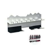 Floatant Hair Dryer Stander Wall-mounted Organizer Compatible with Dyson Airwrap Accessory Silver