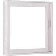 Floater Frame 22x22 for 1-1/4 (1.25) inch Deep Canvas Paintings/Canvas Prints/Wood Canvas Panels/Wall Art/Wall Decor/Home Decor/Artwork (Chrome, 22 x 22 inch, Square)