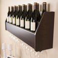 thumbnail image 1 of Floating 18-Bottle Wine Rack, 1 of 2