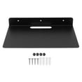 thumbnail image 1 of Floating AV Shelf Thickened Rust Proof Metal Wall Mounted Rack for Projector Set Top Box Router Camera, 1 of 8