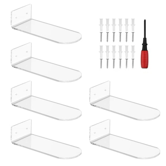 Floating Acrylics Wall Shoe Racks Contemporary Floating Acrylics Shelves for Shoes Wall Mount Display Holder Rack