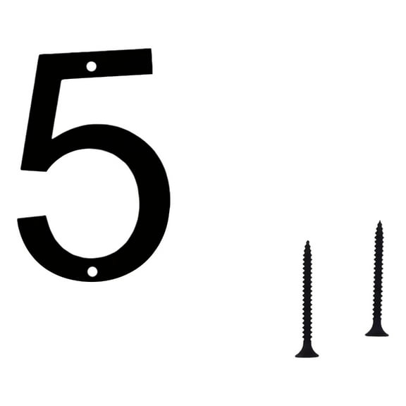 Floating Address Houses Number,Metal Modern Houses Number with Nail for Door