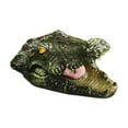 thumbnail image 1 of Floating Alligator Head Decoy, 8.66x4.33x4.5 in, Realistic Resin Wildlife Deterrent, Protects Ponds and Pools from Raccoons and Birds, 1 of 8