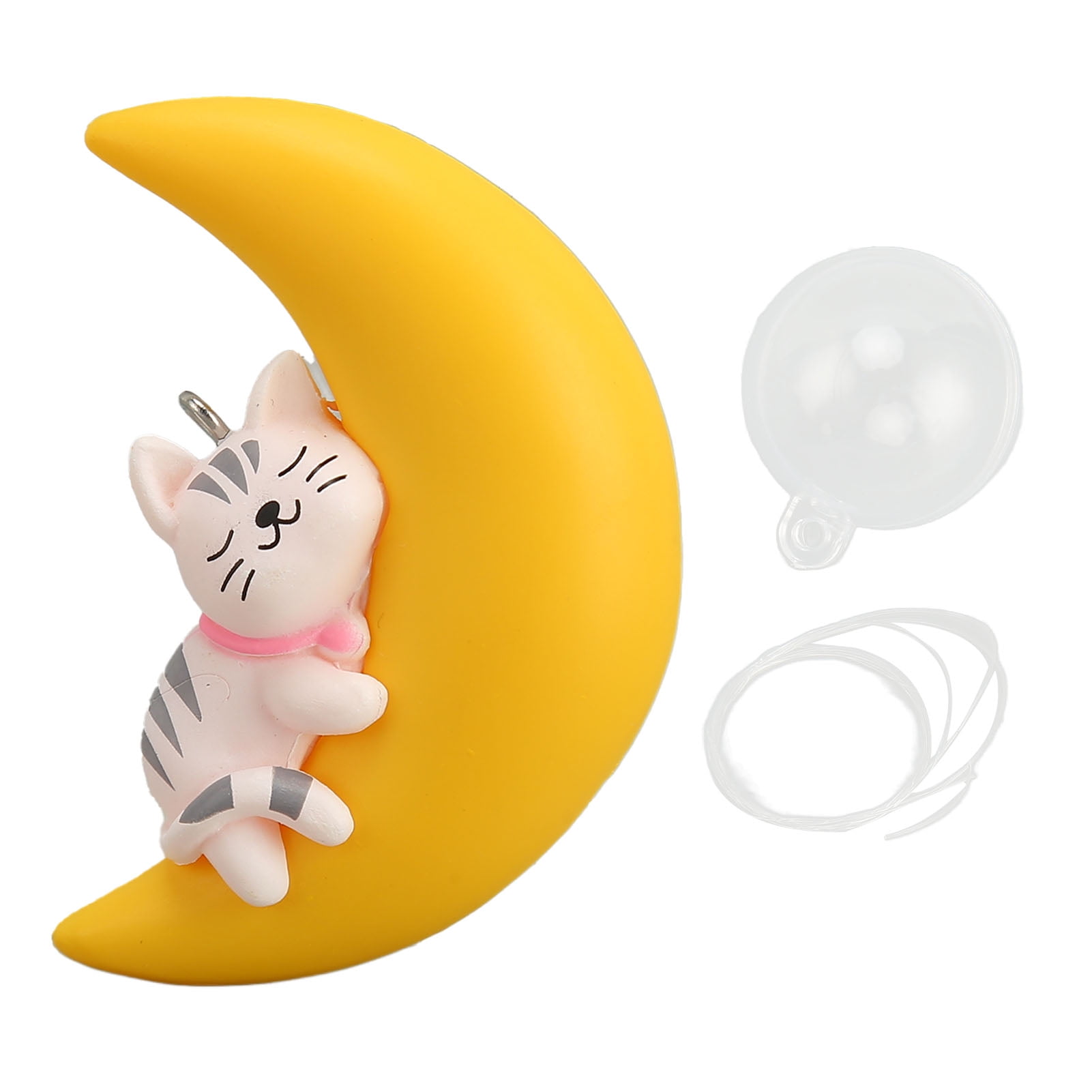 Floating Aquarium Decorations Moon Safe Exquisite Cute Moon Animals