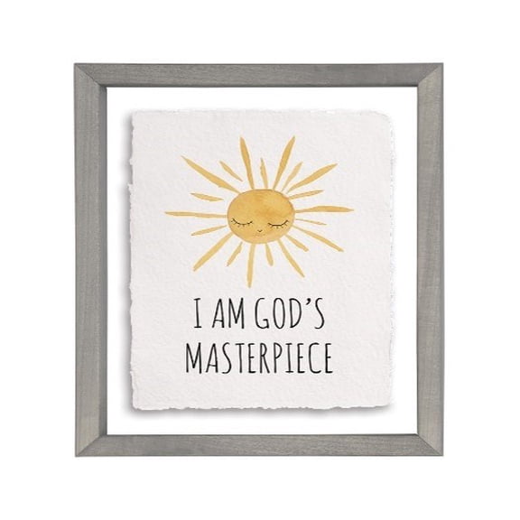Floating Art Rectangle-God's Masterpiece (11" x 14")