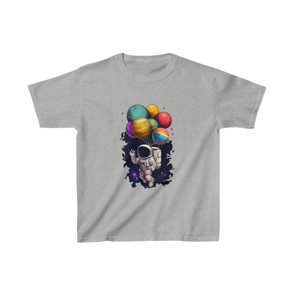 Floating Astronaut Kids T-Shirt