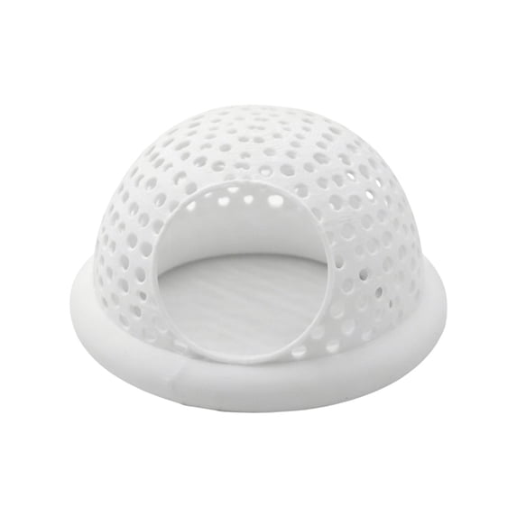 Floating Betta Hammock & Shrimp Shelter,3D Printed Aquarium Feeding Ring and Nano Aquarium Resting Shelter for Aquatic Animals Provide Safe Resting Spot,White
