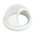 thumbnail image 1 of Floating Betta Hide & Shrimp Cave, 3D Printed Aquarium Hammock with Feeding Ring, Safe Resting Spot for Fish Tanks, 10x10cm Floating Shelter for Fish & Shrimp, 1 of 7
