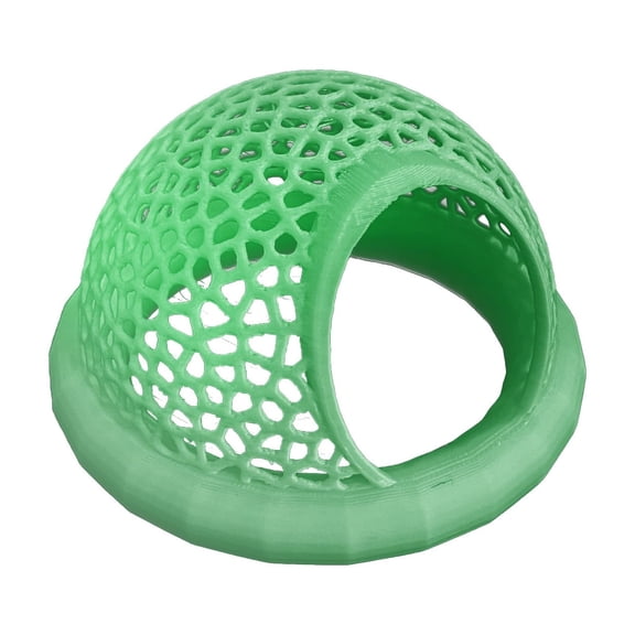 Floating Betta Hide & Shrimp Cave, 3D Printed Aquarium Hammock with Feeding Ring, Safe Resting Spot for Fish Tanks, 10x10cm Floating Shelter for Fish & Shrimp