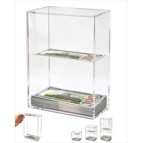 Floating Bill Savings Challenge Box, Floating Money Box, Real-Time Visual Progress, Gamified Management, for Saving Plans, Gifts