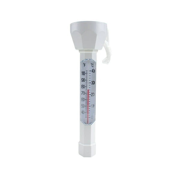 Floating Buoy Pool Thermometer with String,Large Size Easy Read & Shatter Resistant Pool Accessories for Outdoor & Indoor Swimming Pools,Spas,Hot Tubs & Aquariums