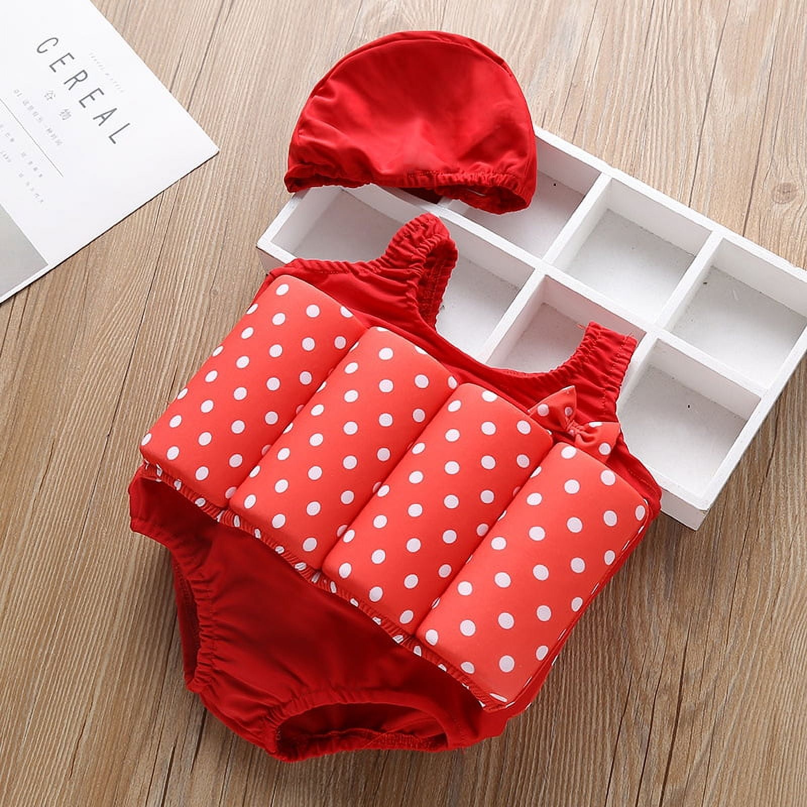Floating Buoyancy Baby Girl Swimsuits Detachable Swimwear Siamese Swimming Training 2020 Kids