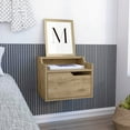 thumbnail image 1 of Floating Busan Side Table Offering Easy Assembly and Dual-Tiered Storage, 1 of 5