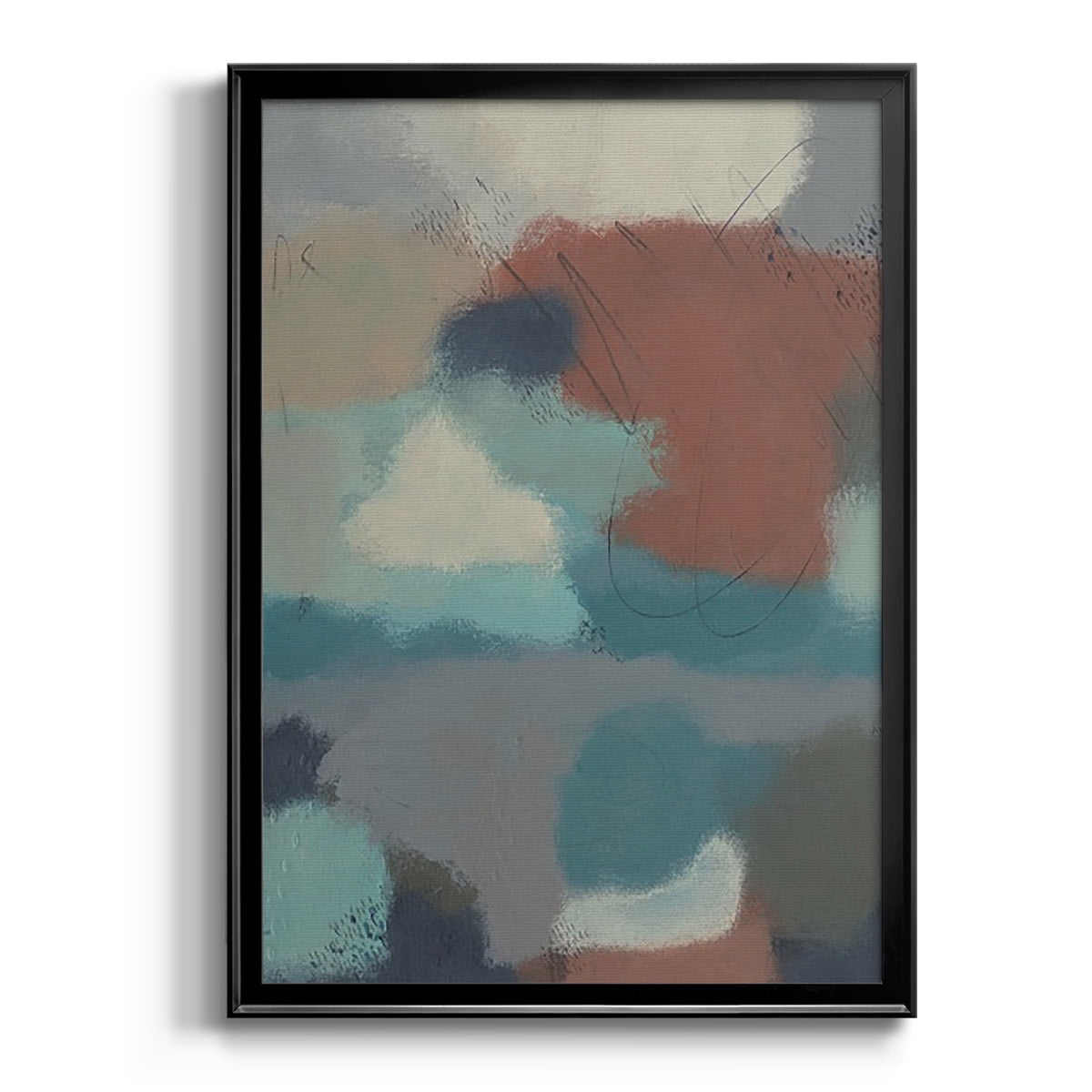Floating By I Premium Framed Print, in Gold, Black, or Silver - Ready to Hang