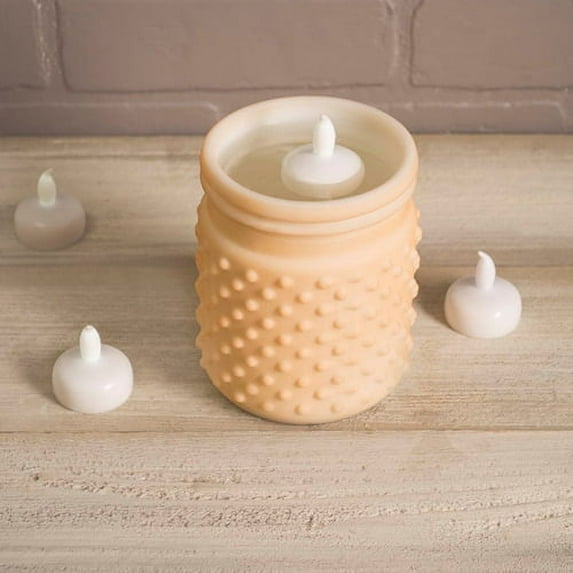 Floating Candles Floating LED Candle Tea Lights 4 Pack Flickering White