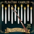 Floating Candles with Wand Remote 20PCs Battery Operated Flameless