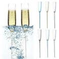 thumbnail image 1 of Floating Champagne Flutes Floating Champagne Glasses For The Pool Floating Wine Glass Champagne Flutes Bouquet Vintage Acrylic Colorful Transparent Glasses For Wedding Party, 1 of 9