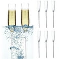 thumbnail image 1 of Floating Champagne Flutes Floating Champagne Glasses For The Pool Floating Wine Glass Champagne Flutes Bouquet Vintage Acrylic Colorful Transparent Glasses For Wedding Party, 1 of 9