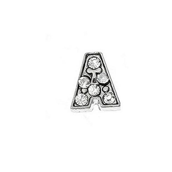 Floating Charms for Glass Living Memory Locket Pendants "A"