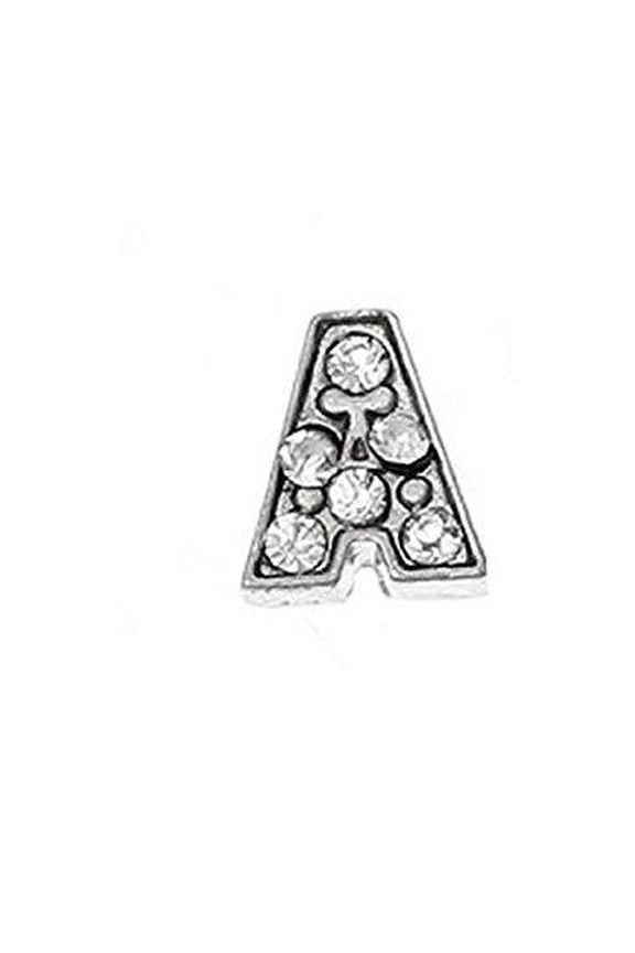 Floating Charms for Glass Living Memory Locket Pendants "A"