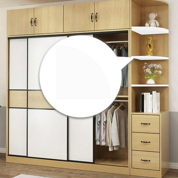 Floating Corner Shelf, 8.66in Wall Mounted Wooden Shelf, Space-Saving Storage Rack for Bedroom Bathroom Living Room Kitchen, Sturdy Decorative Wall Shelf for Small Items, White, 1pc