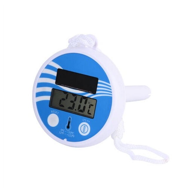 Floating Digital Pool Thermometer Solar Powered Outdoor Spa Temperature