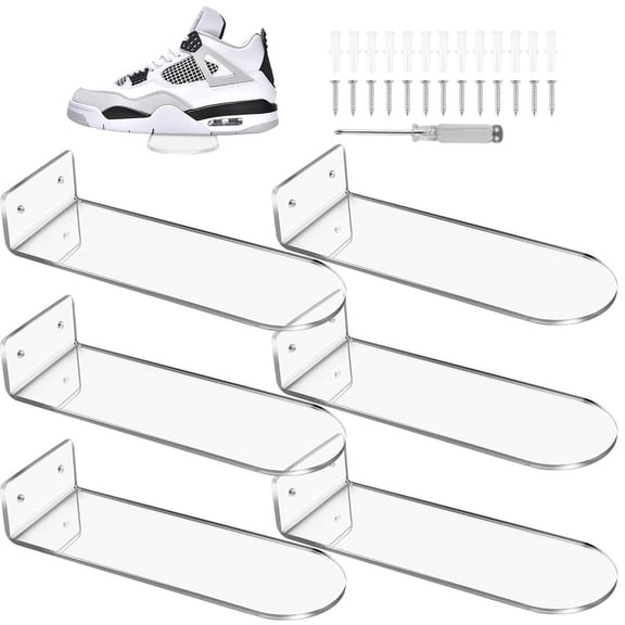 Floating Display Shelves Set of 8,for Showcase Sneaker Collection