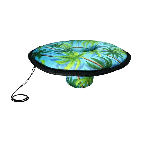Floating Drink Holder for Pool,Floating Cup Holder,Drink Float Bar Floaties for Adults To Hold Beer Can, Cup Or Wine Bottle In Hot Tub, Swimming Pool, Lake Or Boat ,Green