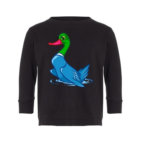 Floating Duck Long Sleeve Toddler -Image by Shutterstock,  3 Toddler