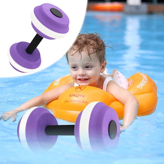 Floating Dumbbells for Women Swimming and Water – Lightweight Pool Equipment for Aqua Workouts and Swim Training