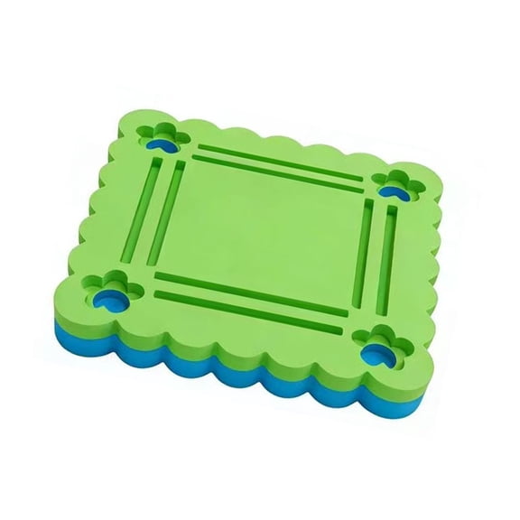 Floating EVA Pool Mahjong Table Waterproof And Light Weight Foam Game Table For Swimming Pool Parties And Family Fun