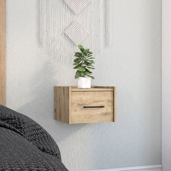 Floating Effect | Easy Wall Mount | Living Room Side Table