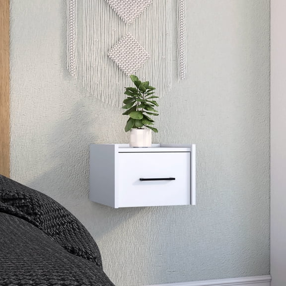 Floating End Table / Saves Room Area in Living Spaces