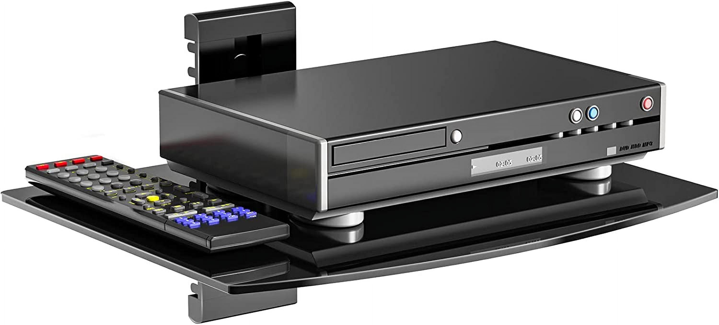 Floating Entertainment Center Shelves, Holds Up to 17.6lbs, TV Shelf